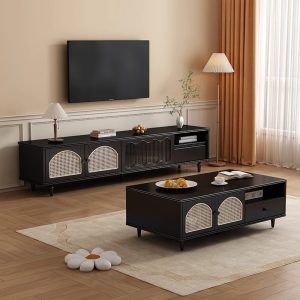Vintage Style Solid Wood Coffee Table-YF1-903 - Image 3