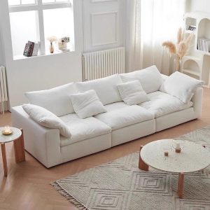 HARBOR Suede Velvet Minimalist Modular Furniture Set