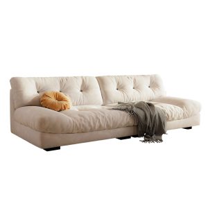 Modern Minimalist Straight-Line Sofa