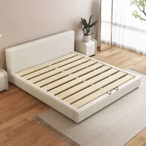 HARBOR Modern Minimalist Upholstered Bed - Image 3