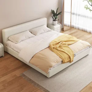 HARBOR Modern Minimalist Upholstered Bed