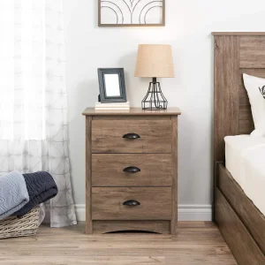 HARBOR Premium Modern 3-Drawer Nightstand