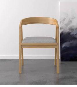 HARBOR Solid Wood Scandinavian Dining Chair - Image 2