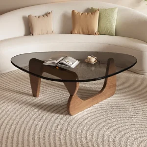 HARBOR Compact Modern Coffee Table with Built-in Storage