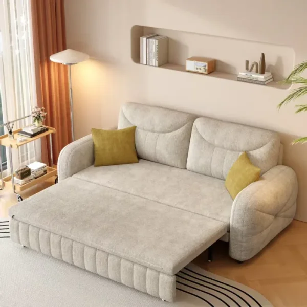 HARBOR Modern Convertible Sofa Bed with Adjustable Backrest