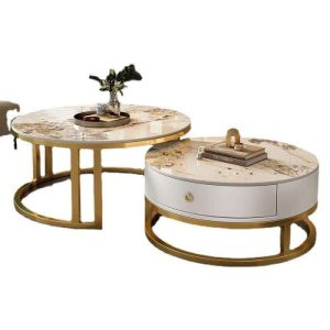 HARBOR Minimalist Sintered Stone Coffee Table