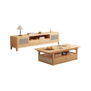 HARBOR Modern Scandinavian TV & Coffee Table Set