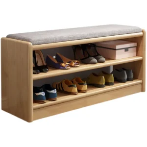 HARBOR Solid Wood Entryway Bench