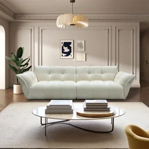 HARBOR Upholstered Sofa with Metal Frame