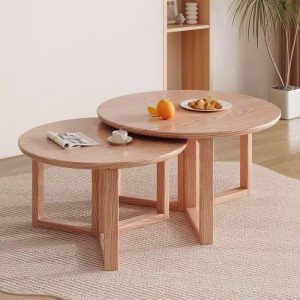 HARBOR Nordic Style Ash Wood Coffee Table - Image 3