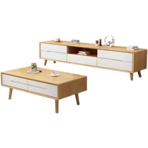 HARBOR Modern Solid Wood Living Room Furniture Set